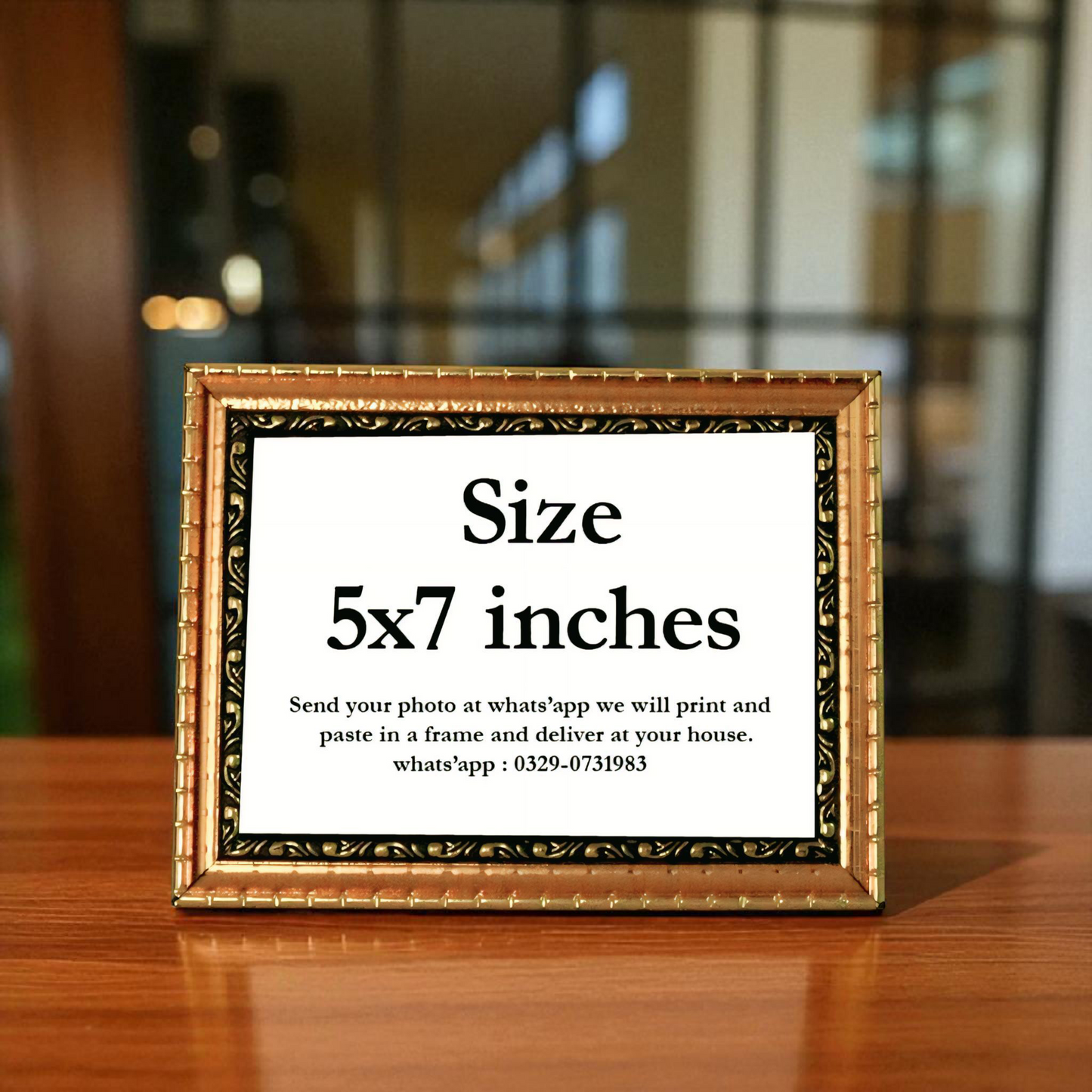 Elegant 5x7 Photo Frame