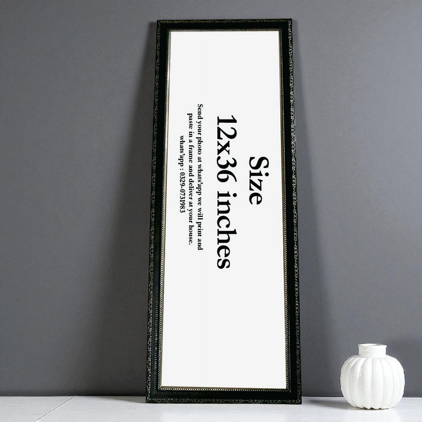 Panoramic 12x36 Photo Frame